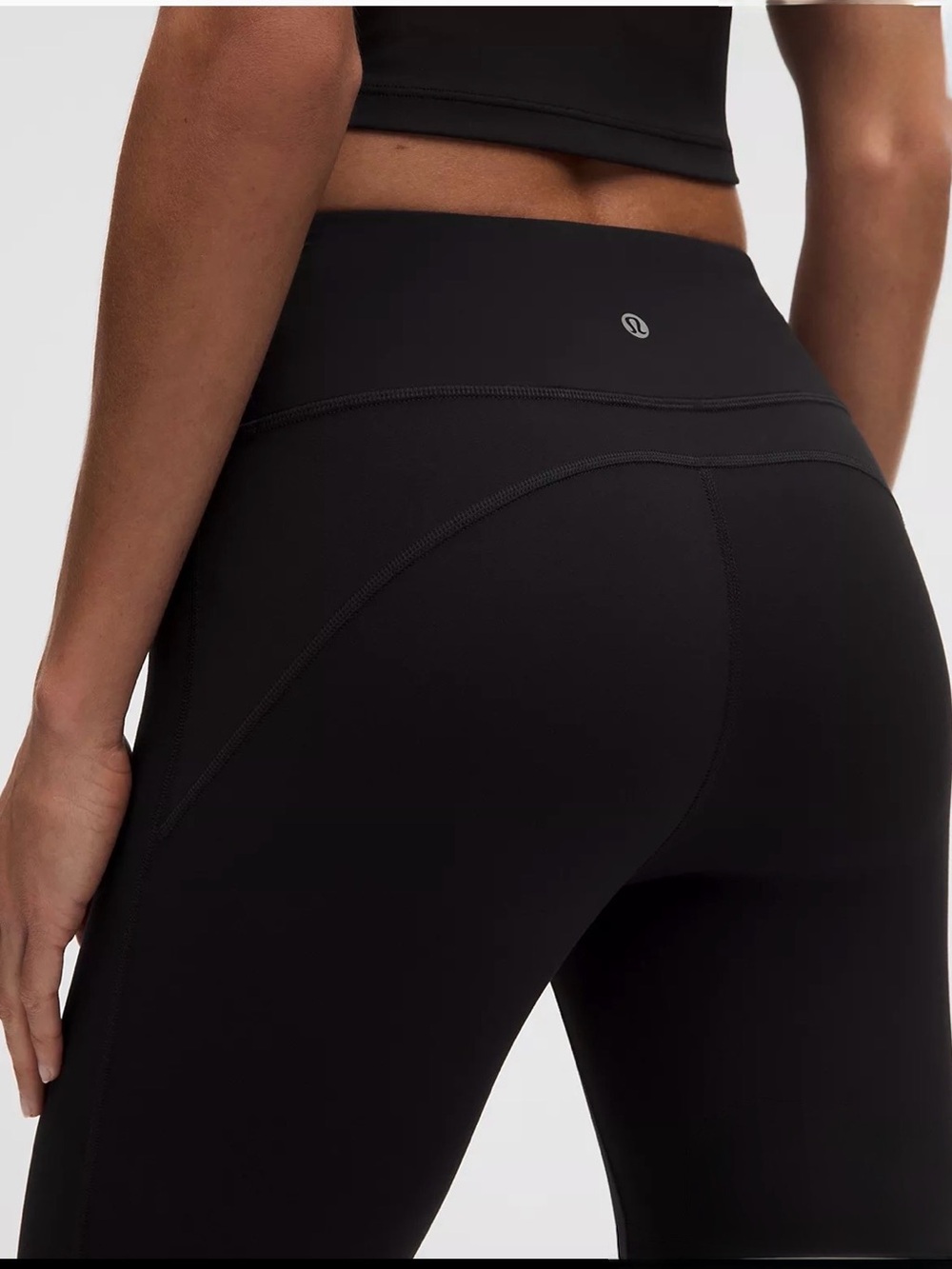 Lululemon High-Rise Flare Legging-Black-size 6 33” inseam